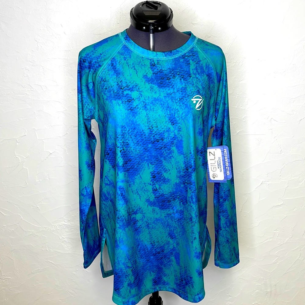 -GILLZ Seabreeze Performance Moisture Wicking Long Sleeve Shirt